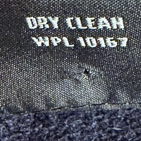 The Mens Store Bloomingdales 100% Cashmere Navy Blue V-Neck Sweater XL - Picture 4 of 7